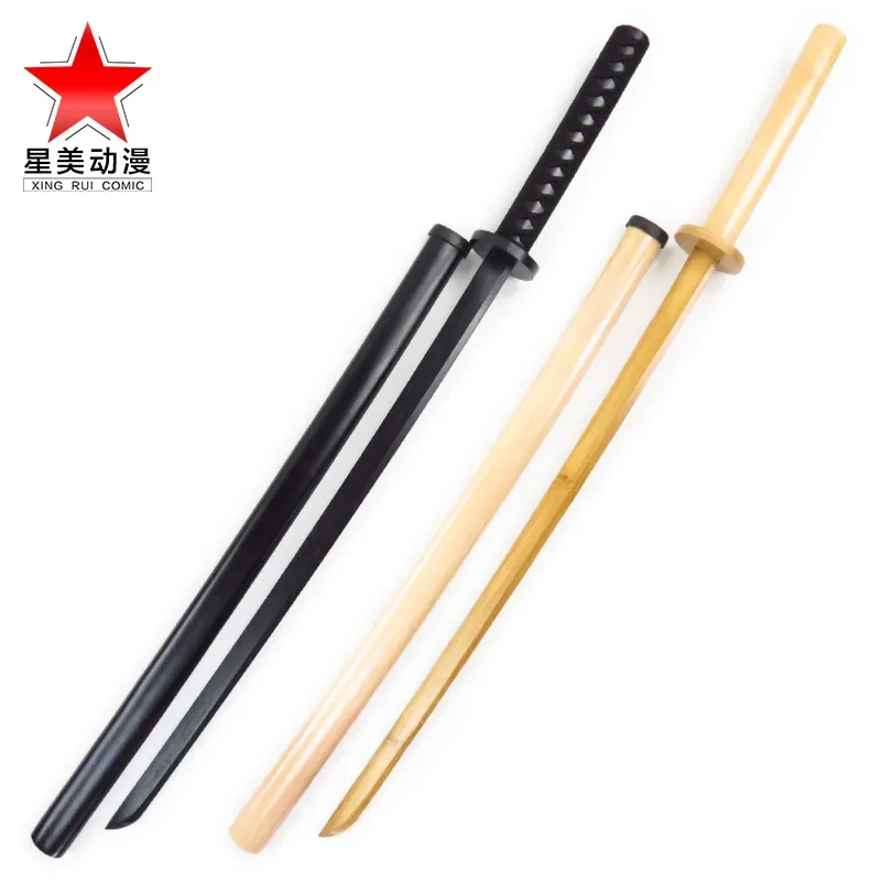 Juhedao, Fencing, Martial Arts Practice, Performance Props, Samurai, Sheathed Wooden Knife 105cm