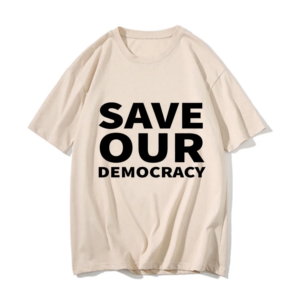 Camiseta de algodón con estampado de letras para hombre y mujer, ropa de calle informal, divertida, cómoda, transpirable