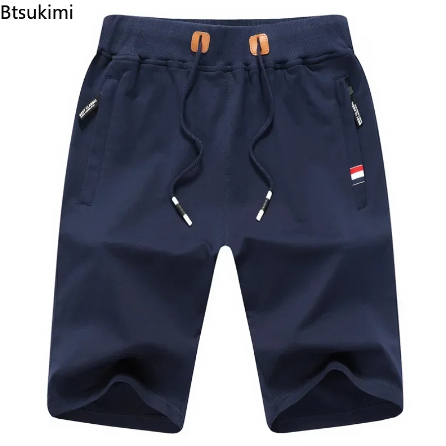 New Plus Size 6XL 7XL Men\'s Summer Shorts Cotton Casual Soft Men Black Homme Classic Brand Clothing Beach Shorts Male Sweatpants