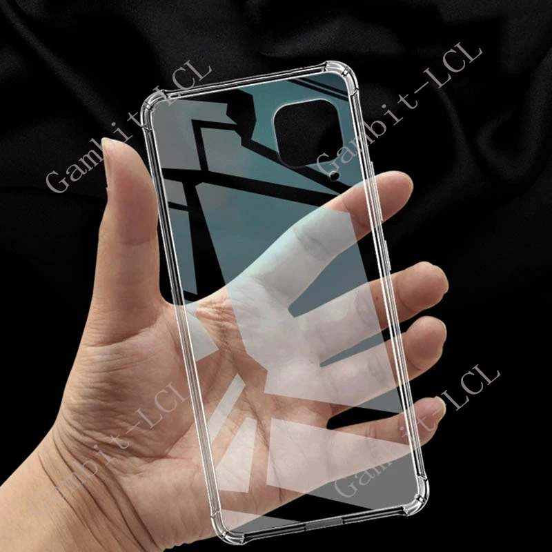 Anti-Falling Case For Huawei P40 lite 4G Nova7i 7i JNY-L21A JNY-L22 Soft TPU Original Shockproof Back Cover ON Nova 6 SE view 6