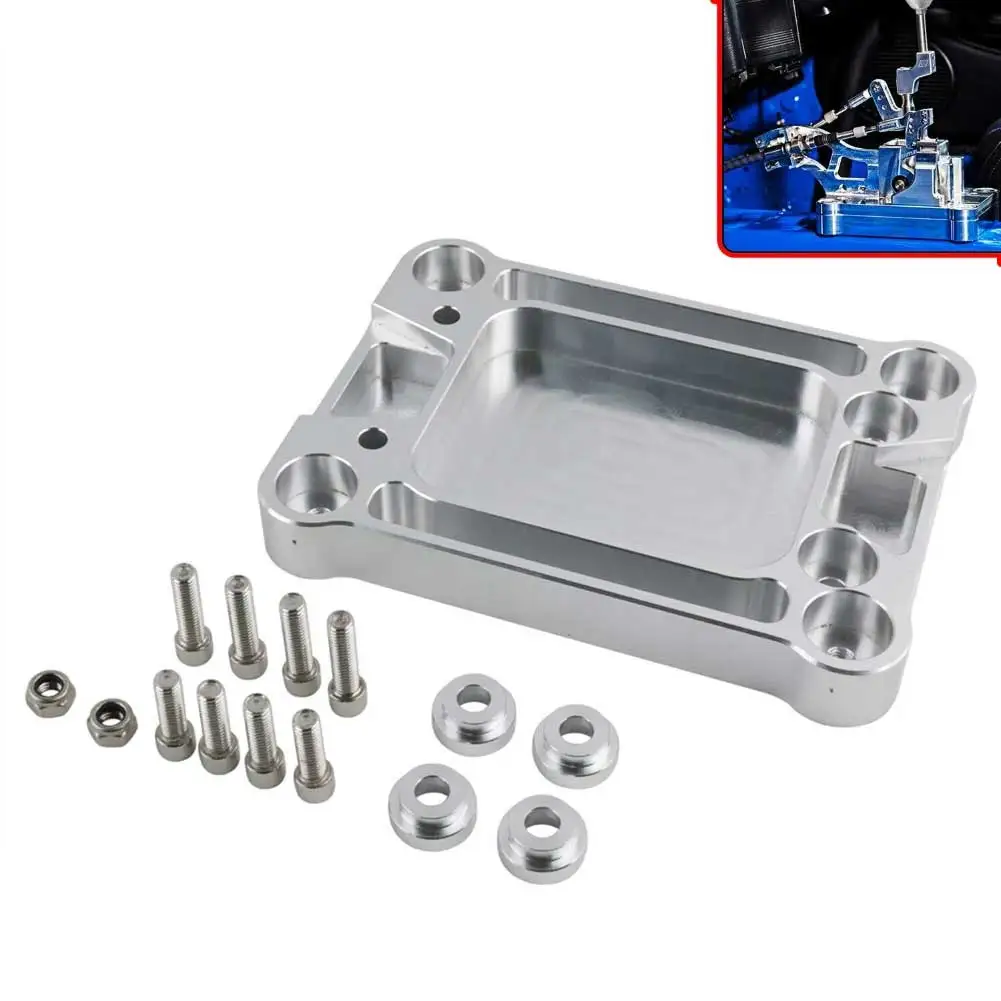 

1 Set Shifter Box Plate Adapter Gear Lever Base Plate For Civic For Integra For RSX For K-Series For K20 For K24 Engine