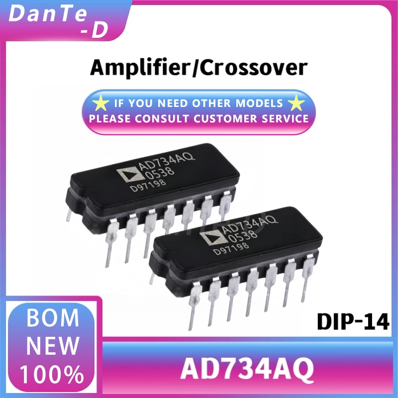 AD734AQ new original AD734A CDP-14 ceramic analog multiplier chip