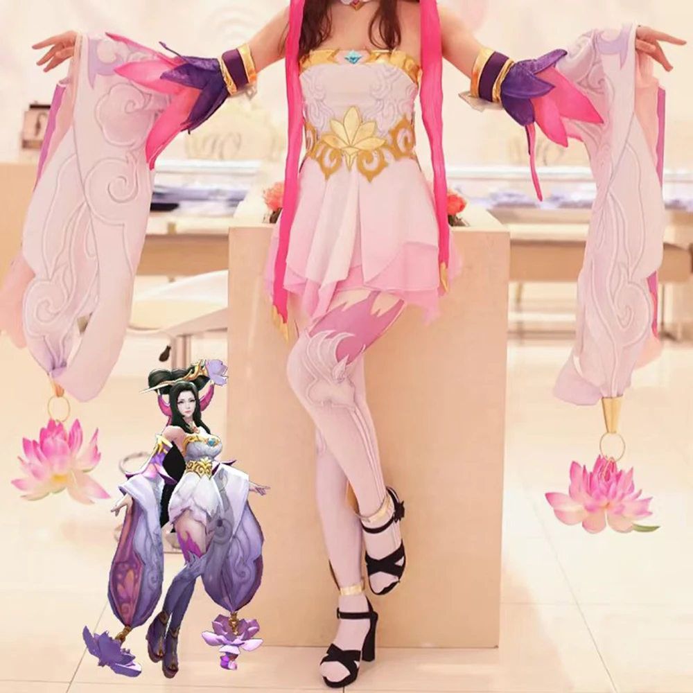 เกม Honor of Kings Diao Chan คอสเพลย์เครื่องแต่งกาย Pantyhose สําหรับถุงน่องฮาโลวีนคริสต์มาส Prop อะนิเมะอุปกรณ์เสริม
