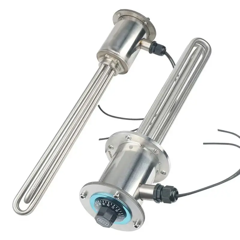 

220V/380V Electric Heating element Water Oil tank Immersion Heater with Thermostat