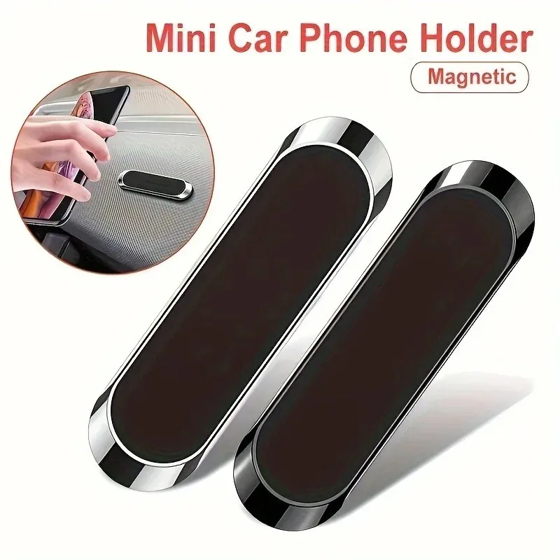 

Magnetic Car Phone Holder Suitable for iPhone Xiaomi Huawei Mobile Phone Holder Dashboard Wall Mounted Car Magnet Sticker