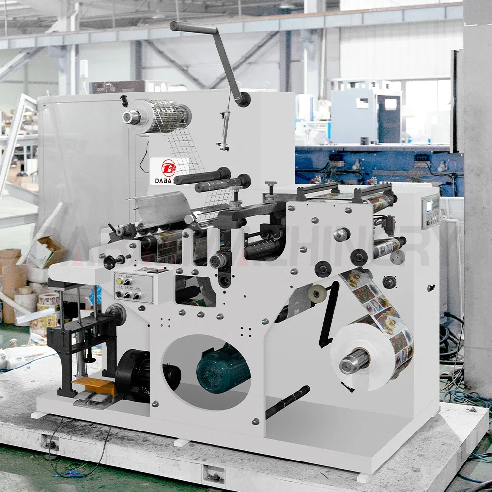 Automatic Rotary Die Cutting Slitting Machine for Small Blank Label