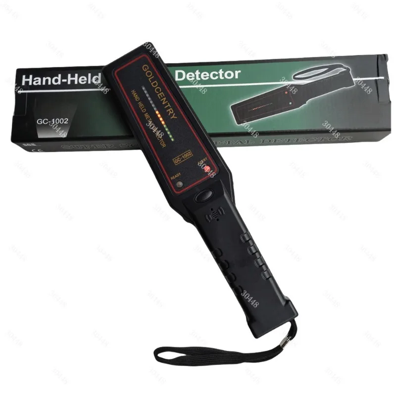 High-Sensitivity Handheld Metal Detector GC1002 for Factory and Station Security Inspection