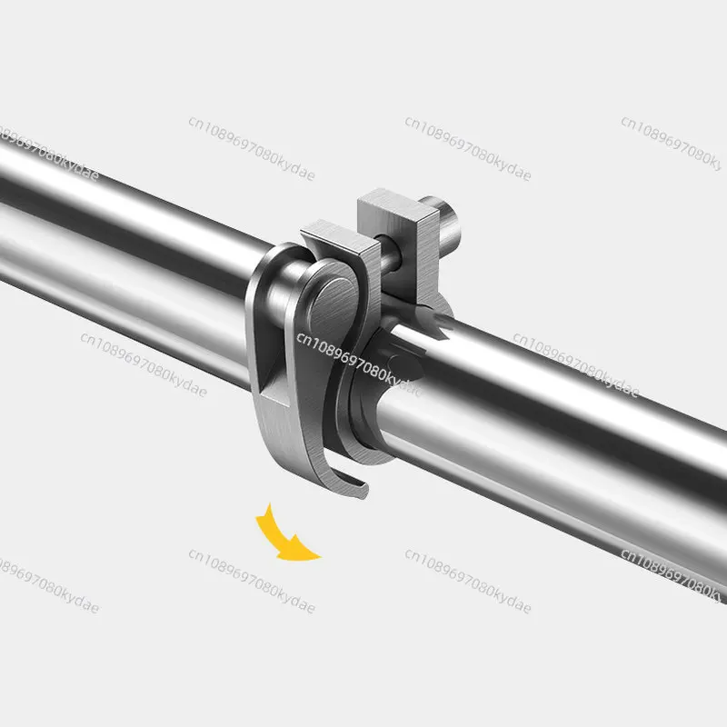 Outdoor/Indoor Pull-Up Training Bars, Suit For Door Width 72-175cm, Fitness Pole Load-Bearing 500KG
