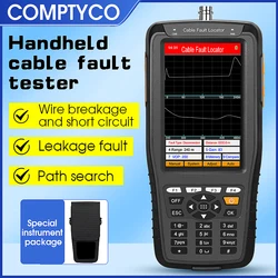 COMPTYCO 2024 nowy TDR AUA-K1/2/4/8km Tester usterek kabli TDR Cooper TDR lokalizator koncentryczny przewód komunikacyjny lokalizuj