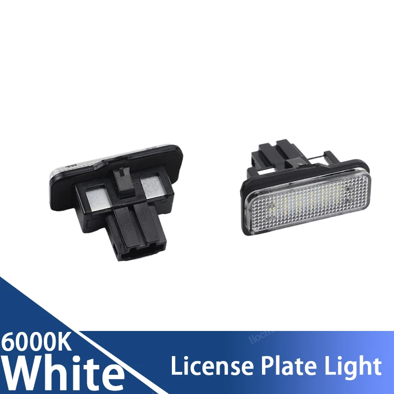 2Pcs Canbus LED License Plate Light For Mercedes Benz E-Class W211 S211 CLS-Class W219 C-Class S203 SLK-Class R171 Number Lamp