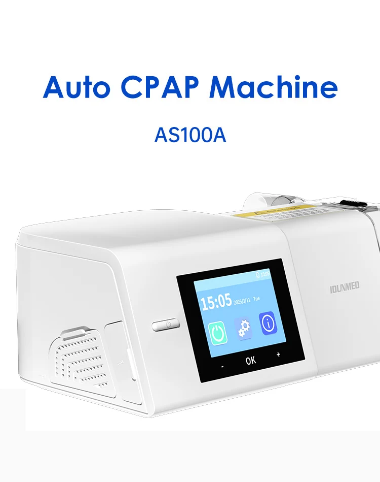AS100A Auto CPAP Machine for Sleep Apnea, Portable Anti Snoring Ventilator with Humidifier & 2 Masks,Medical Grade COPD