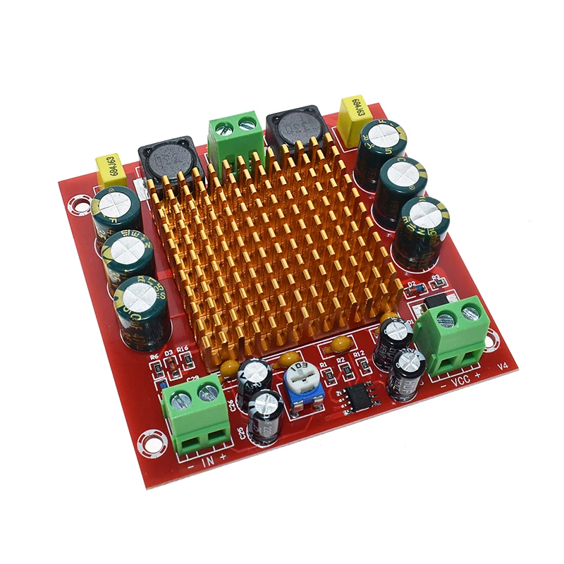 Płytka wzmacniacza cyfrowego TPA3116DA TPA3116 150W D2 Mono Channel Digital Power Audio Amplifier Board XH-M544 DC 12V 24V — zdjęcie produktu 5