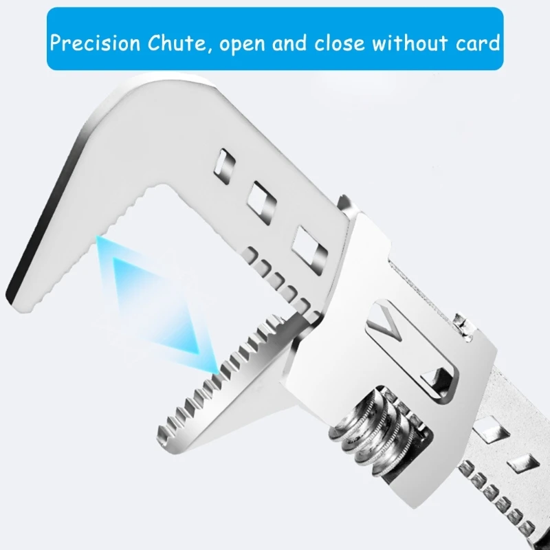 Wrench Spanner Set with Comfortable Grip Handle for Tight Space Home Maintenance