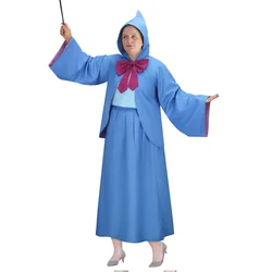 Women Fairy Godmother Costume Cosplay TV Role Play Halloween Christmas Outfits Party Suit