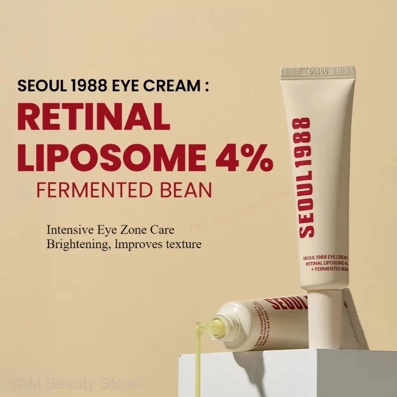 

Korean Skincare SEOUL 1988 Vita C Retinol Black Ginseng Essence ,Anti Aging Facial Essence Eye Cream,Moisturizing Snail Cream