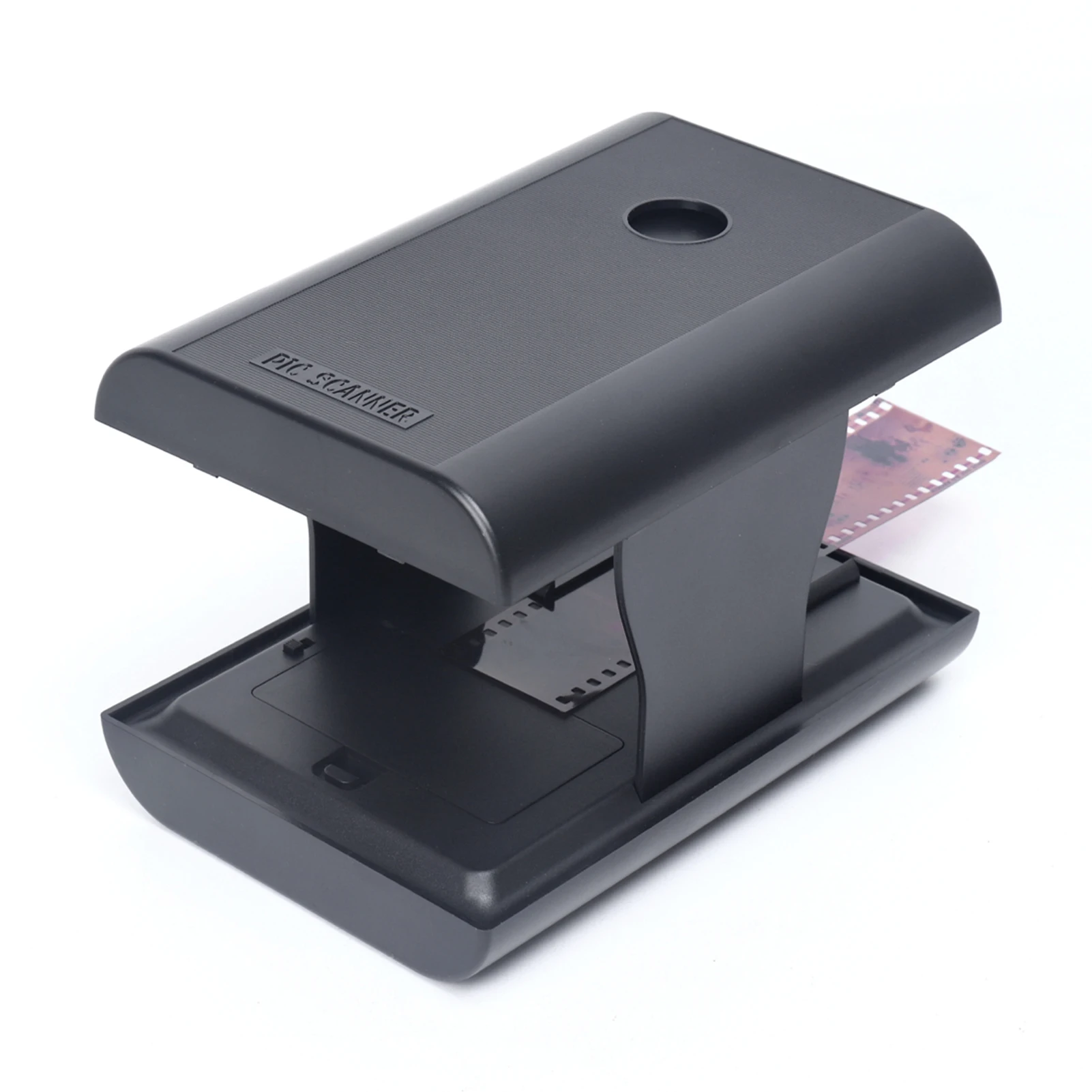 Mobile Film Slide Scanner for 35mm/135mm Negatives and Slides with LED Backlight Free APP Foldable Novelty Scanner Fun Toys