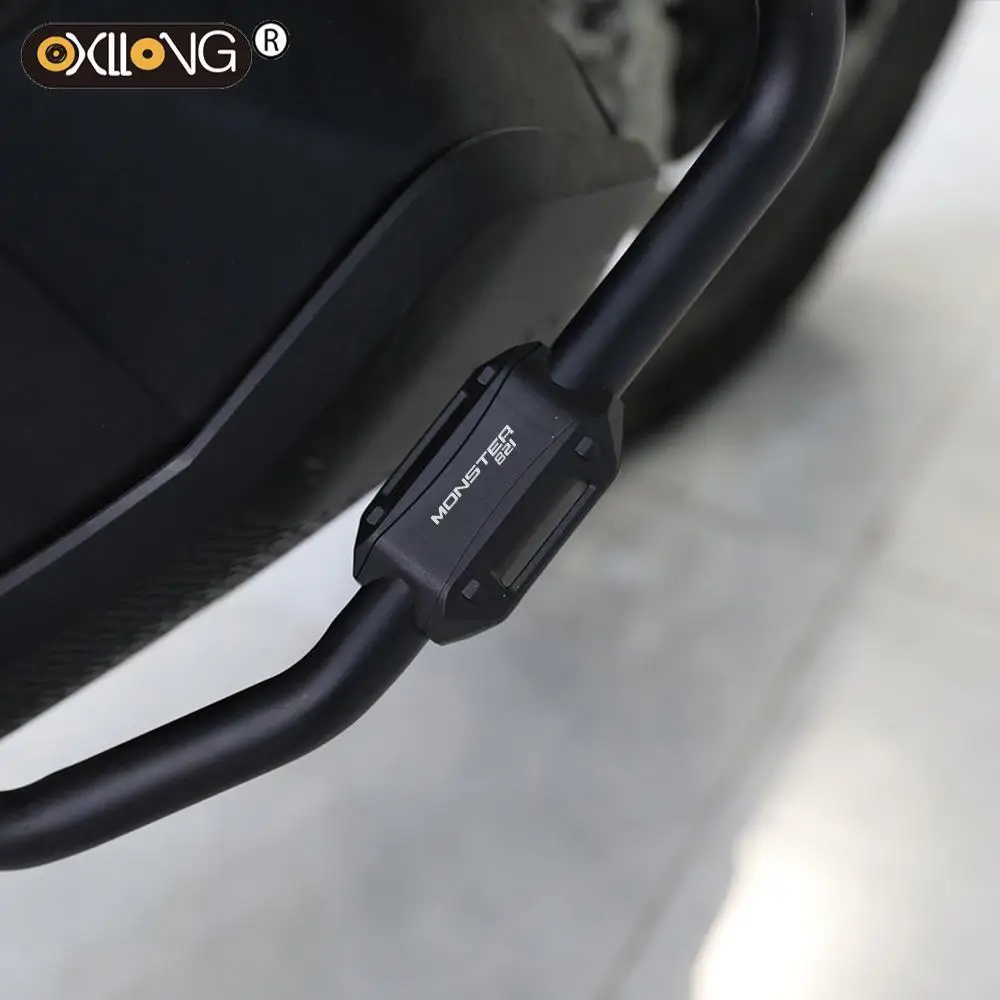 

Motorcycle Crash Bar Bumper Engine Guard Protection Decorative Block For DUCATI MONSTER 821 Dark MONSTER821/Dark 2014-2017 2016