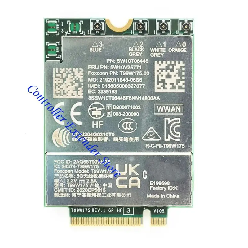 

N84B T99W175 4G WWAN MODULE CARD CARD Easy Установка 5W10V25771 для T14S X13