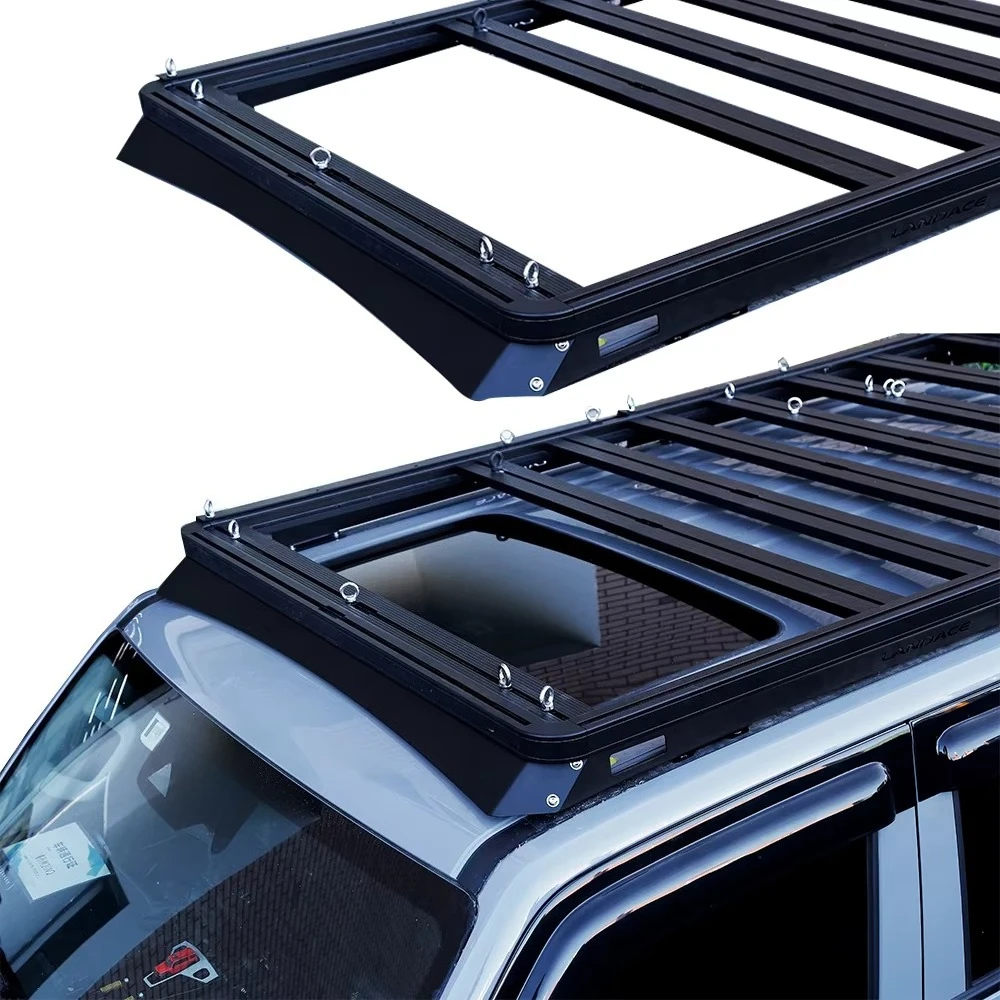 Adjustable Roof Racks Aluminum Alloy Stainless Steel Cargo Carrier Powder Coating for Tank 300 Series