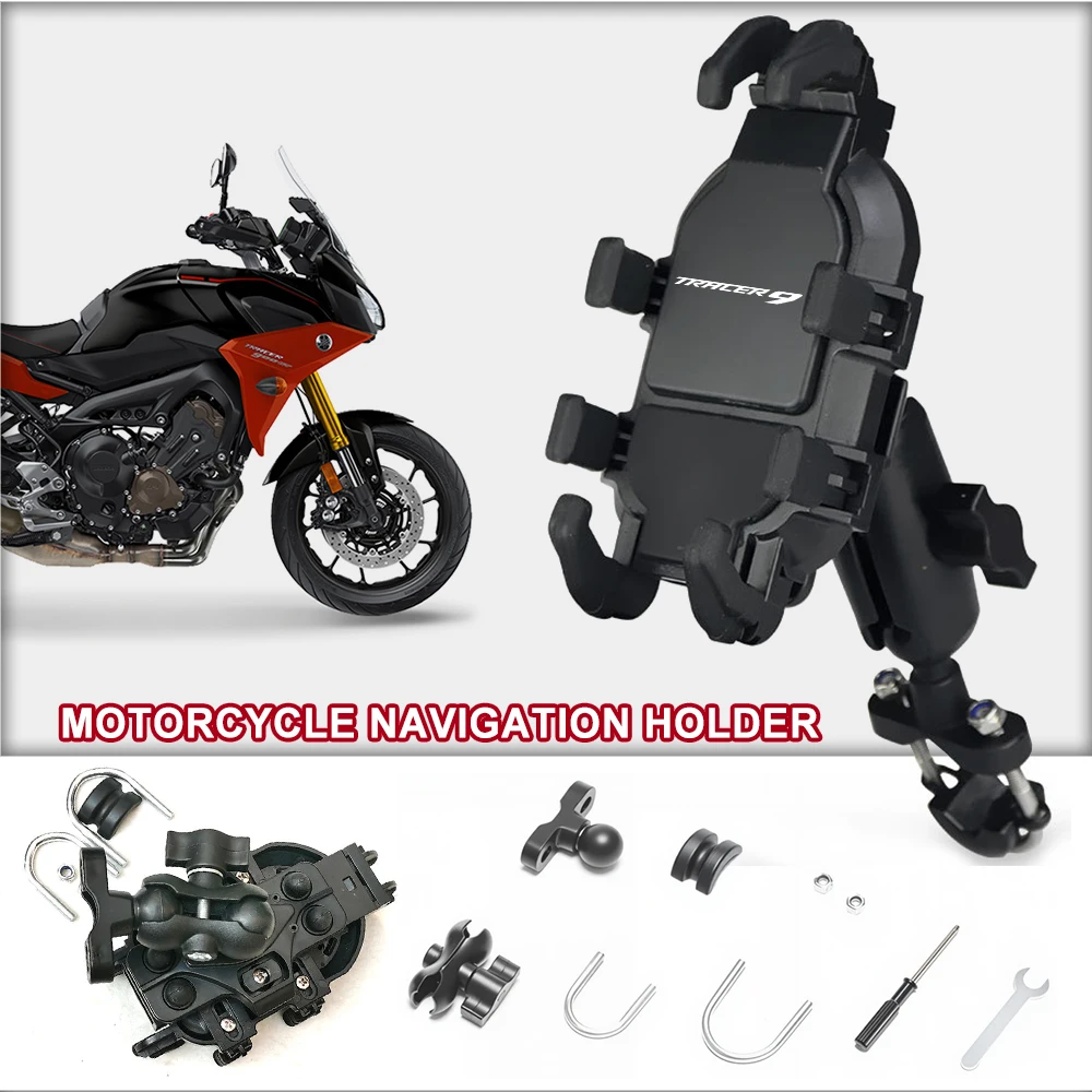 Upgrade Phone Holder Motorcycle 360° Adjustable Stand Shockproof For Tracer Tracer9 Tracer9GT Tracer700 Tracer700GT xt660z 1200