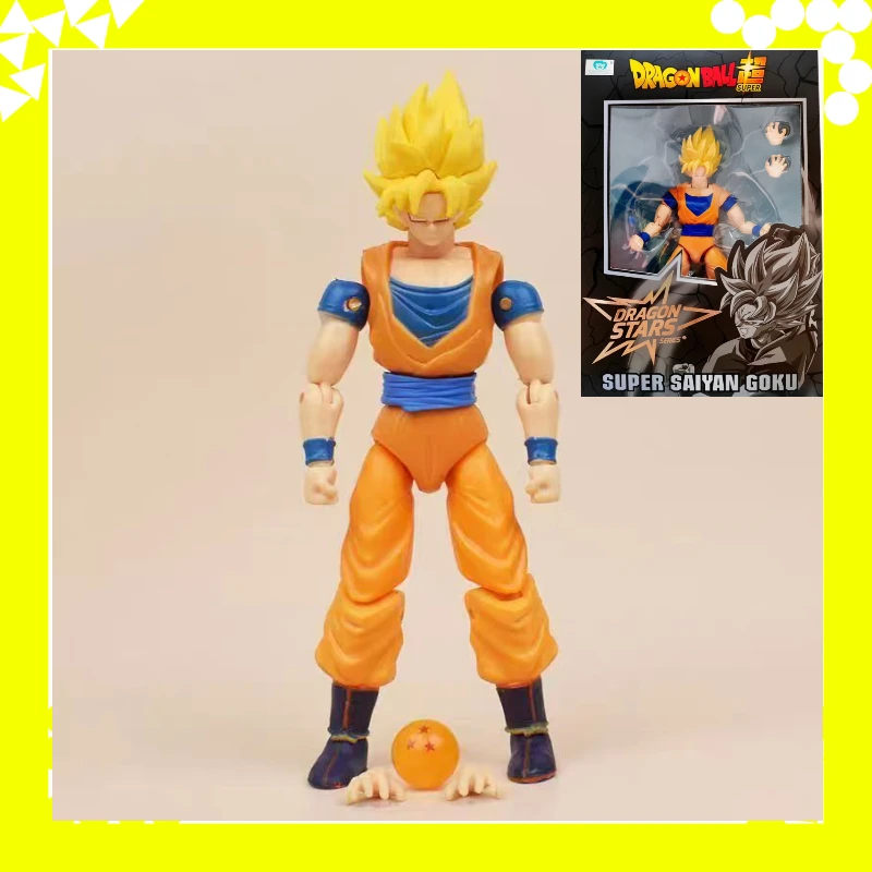 

В наличии: Фигурки Bandai Dragon Ball Dragon Stars Series Super Saiyan Goku, настольные модели, персонажи аниме