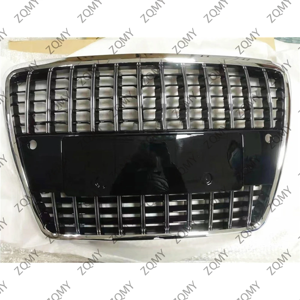 

W/Logo For Audi A8/A8L 2005 2006 2007 2008 2009 Car Front Bumper Grille Centre Panel Styling Upper Grill (Modify S8 style)