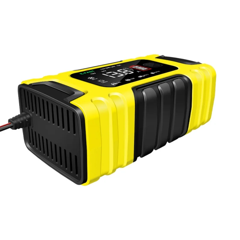 12V/24V 10A Car Battery Charger Smart Maintainer for Truck Boat AGM Lifepo4 Moto