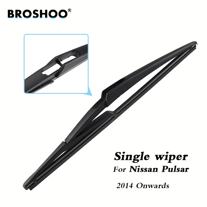 Car Wiper Blade Rear Back Window Windscreen Windshield Wipers For Nissan Pulsar Hatchback 305 mm 2014 Onwards Auto Accessories