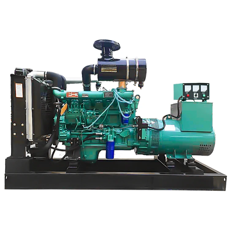 Ricardo 100Kva 120Kva 150Kva Open Silent Type Noise Free Generator Output Type Engine Alternator Diesel Generator