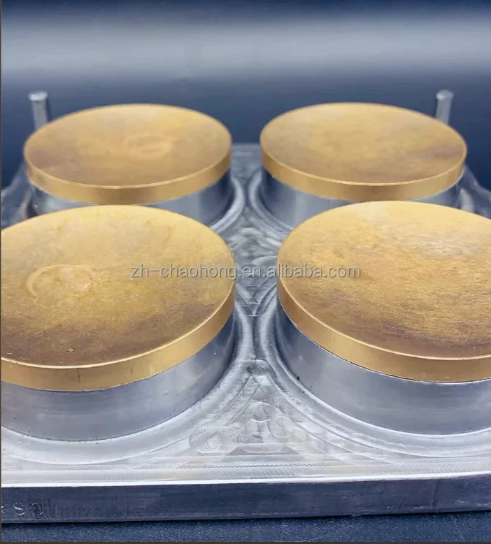 Makeup Diy Mould Press Eyeshadow Tool  Baking Powder Molds Custom Logo Pressed Powder Mold D59 Blusher 4 Cavities Pressing Mold