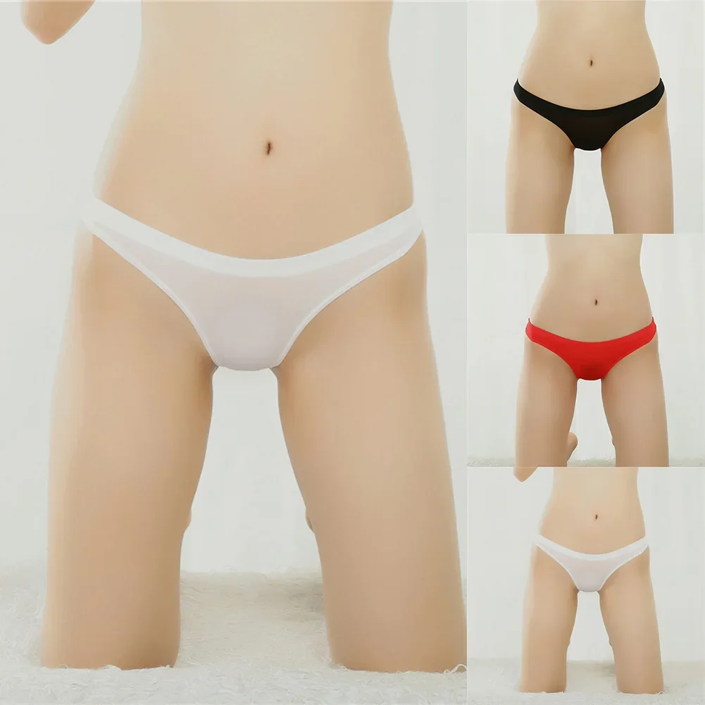 

Comfortable Panties See-through Briefs All Seasons Brand New Condition Low Waist Style Microelasticity Nylon Fabric