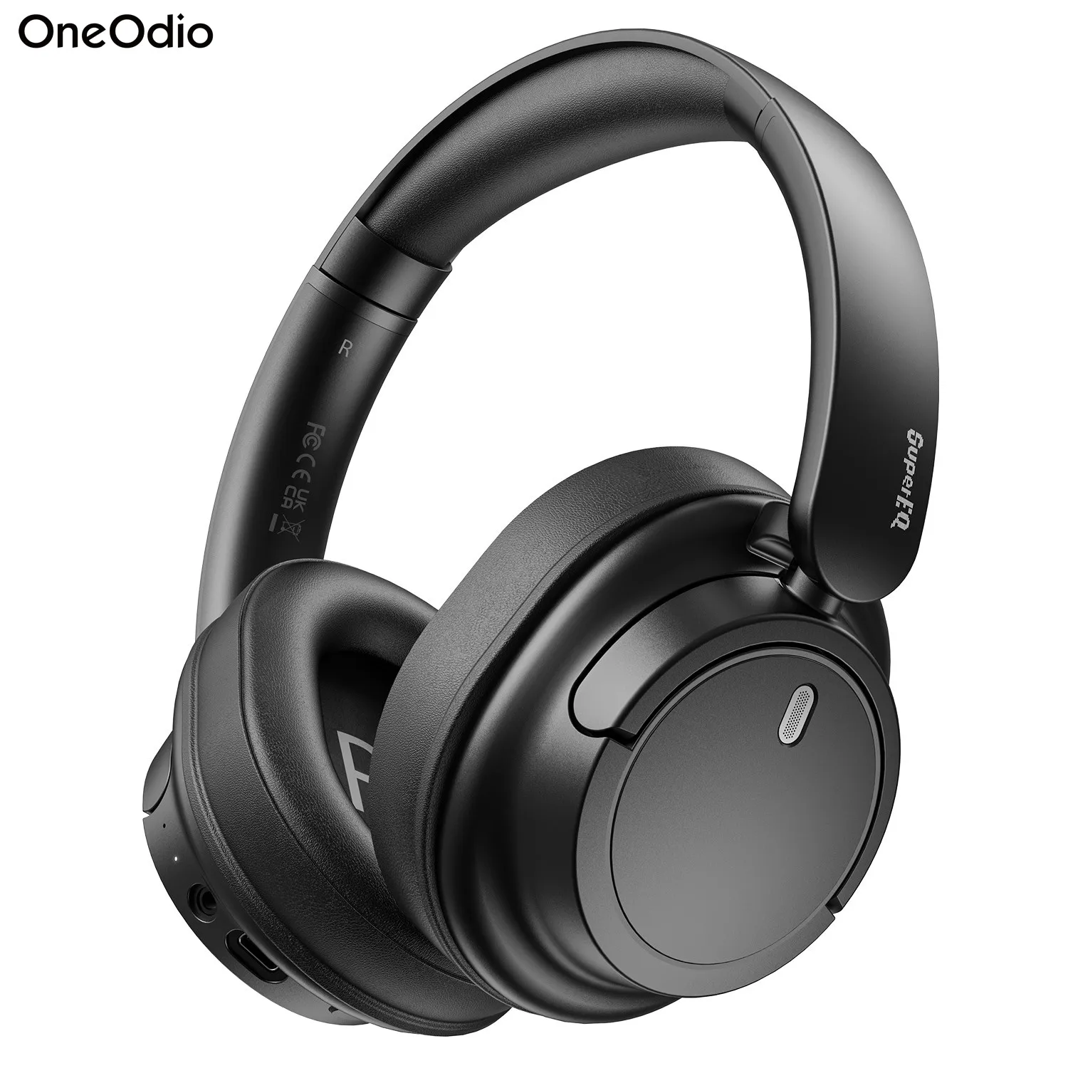 

SuperEQ By Oneodio V16 Wireless+Wired Headphones Foldable Over Ear Bluetooth 5.3 Headset With Mic Bass/Pop Mode 90H Playtime