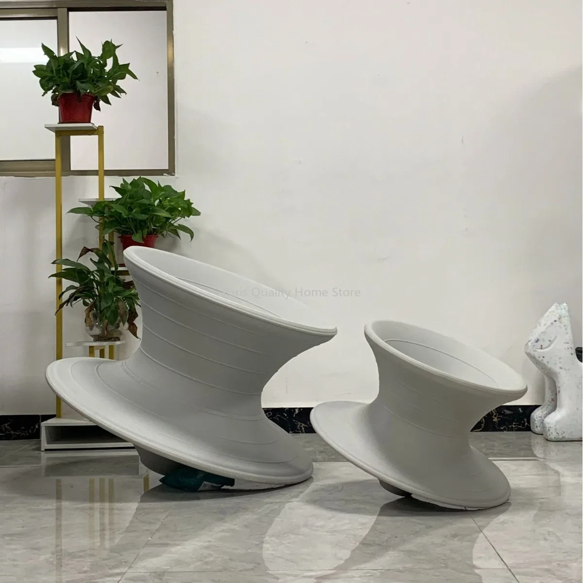 

Morden 360 °swivel Gyro Chairs Creative Living Room Chairs Relaxing Chair Individual Children's Chair Aesthetic Room Furniture