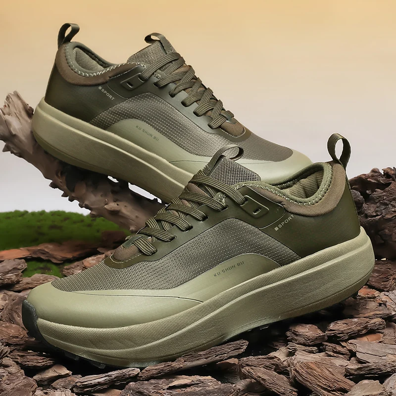 

Men's fashion four seasons outdoor runing shoes casual sneakers light breathable soft-sole speed comfortable racing sports shoes