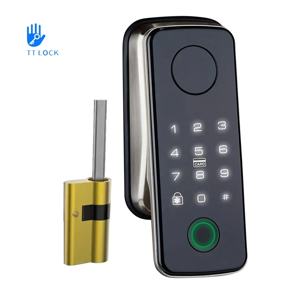European Door Automatic Lock Cylinder Mortise Ttlock Smart Home Fingerprint Lock Cylinders
