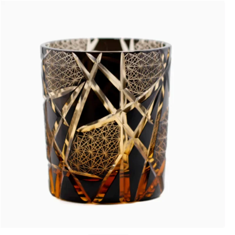 edo-kiriko-glass-bohemian-czech-engraving-whiskey-and-wine-cup-drinking-ware-hand-to-color-glass-whisky-tumbler-with-gift-box