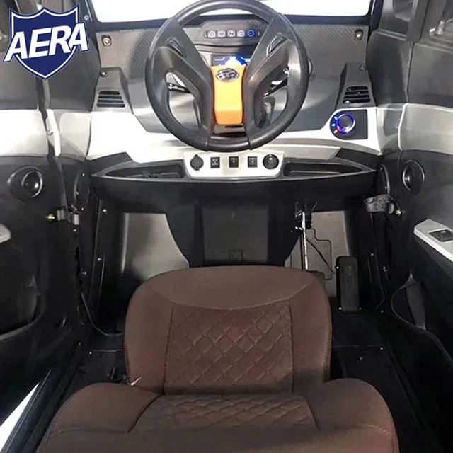 AERA-J1 EEC Cheap Mini Motorized 3 Wheel Enclosed Cabin adult electric tricycle with battery vehicles