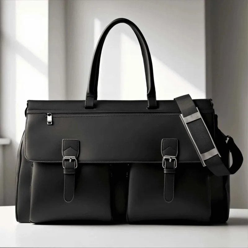 

Мужская рабочая сумка, вместительная сумка для поездок на работу с отдельным отделением для мокрых/сухих вещей, многофункциональная дорожная сумка для спортзала и деловых поездок