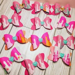 KSCRAFT Christmas Drippy Bow Metal Cutting Dies Stencils for DIY Scrapbooking Decorative Embossing DIY Paper Cards