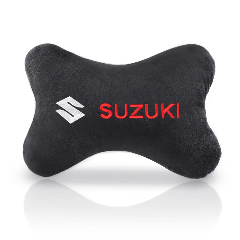 Car headrest pillow Neck Rest Cushion Headrest Pad Bone Pillow for Suzuki Grand Swift Jimny Vitara Baleno SX4 Alto Accessories