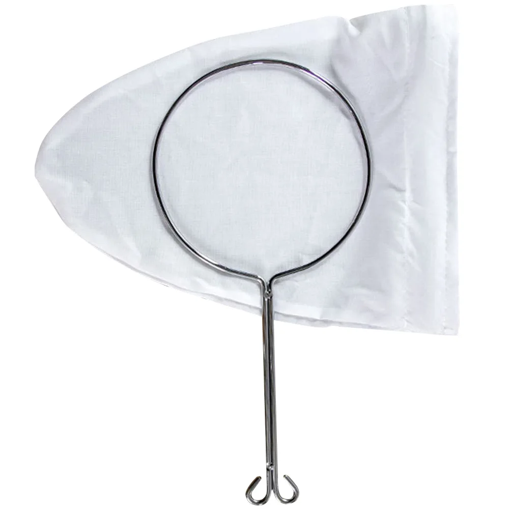 

Reusable Filter Bag Kitchen Mesh Strainer Handle Soybean Milk Tea Bags Fine Mesh Easy Clean Carry Soy Milk Juicer TCM Strainer
