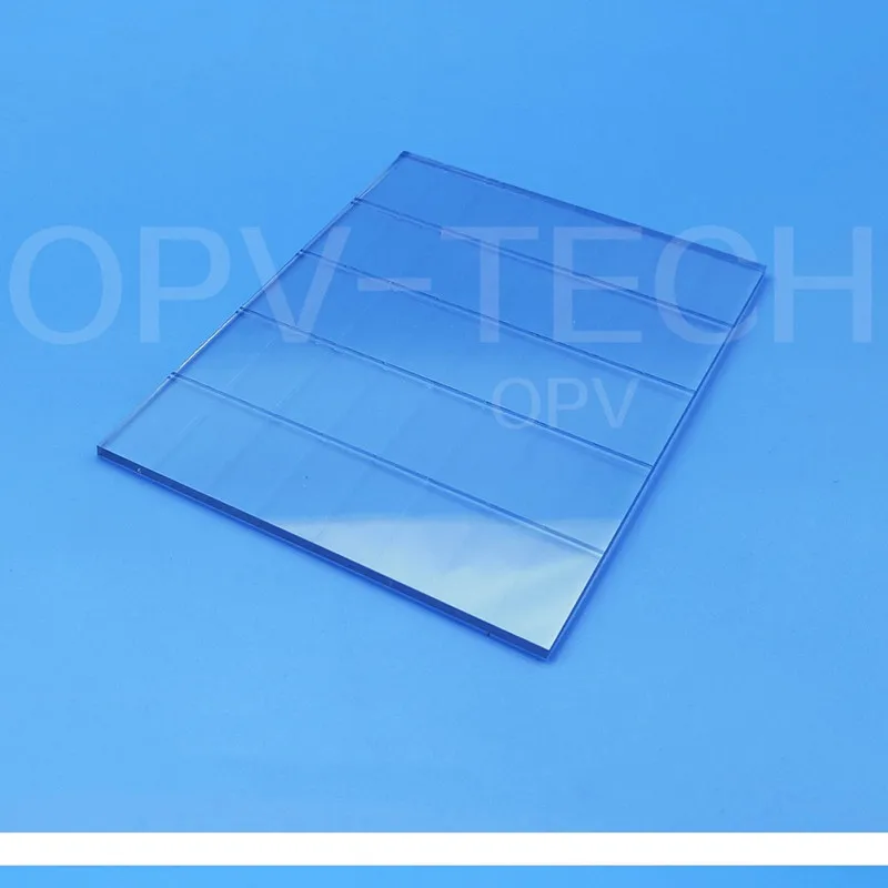 2.2mm FTO conductive glass, 6-8 ohm NSG imported FTO glass, dye sensitive perovskite conductive substrate TEC7.