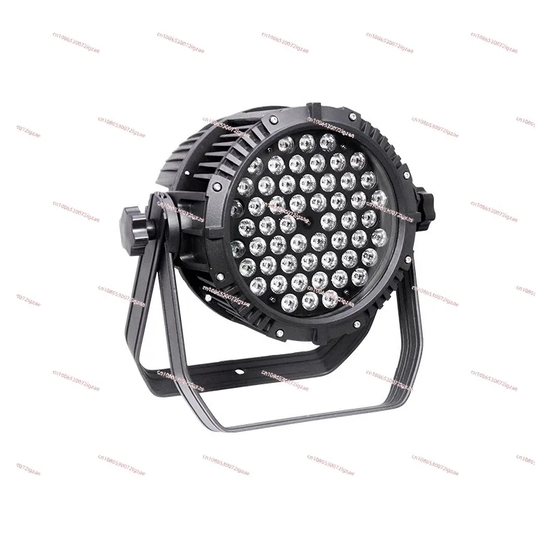 Waterproof LED 54 pcs Par lamp full color changing stage wedding performance surface light spotlight colorful dyeing