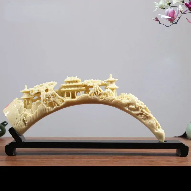 

Creative Chinese Home Furnishing Living Room TV Cabinet Decoration Office Entrance Bogu Frame Decoration Handicraft Decoration