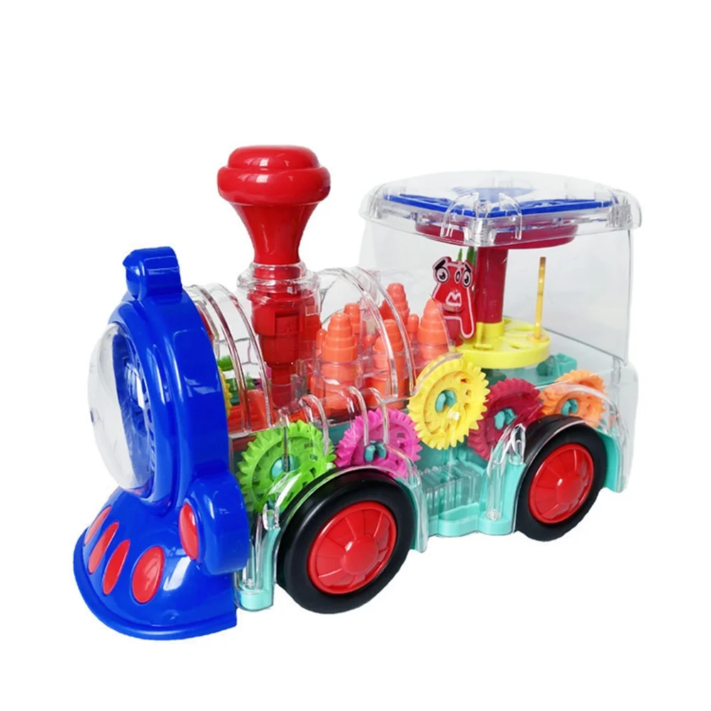 

Baby Train Toy Electric Train Set for Kids Battery Operated Moving Train Toy with Light and Music Gifts for Boys and Girls