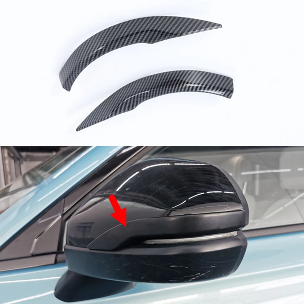 

YAQUICKA Car Rearview Mirror Anti-scratch Strips Trim ABS Sticker For Honda e:NS1 e:NP1 2022 for Honda CRV 2023 Exterior Styling