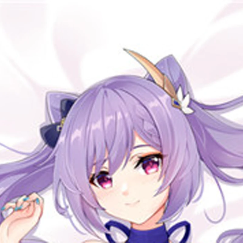 

Dakimakura Anime Pillow Case Keqing Double-sided Print Of Life-size Body Pillowcase Gifts