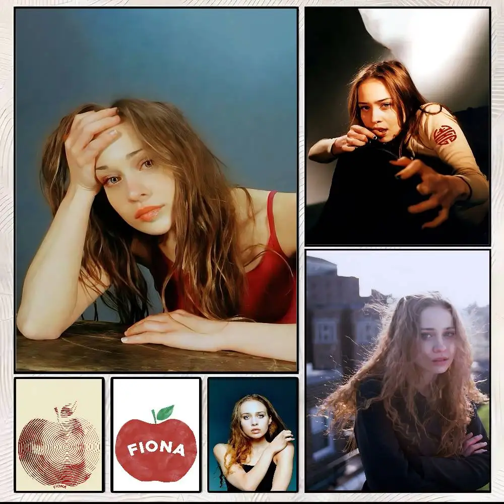 FOR Fiona Apple Good Quality Print and Poster Waterproof Paper Sticker Coffee House Bar Posters Wall Stickers