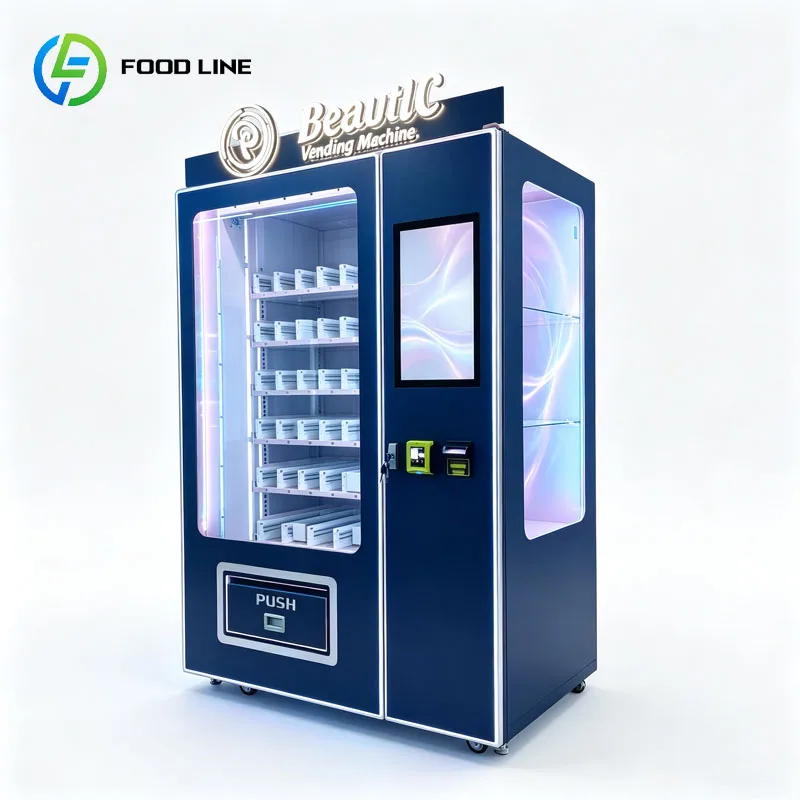 Cosmetic Vending Machine Makeup Vending Machine Beauty Products Lip Gloss Nail Care Kiosk Customized