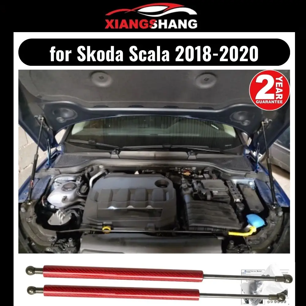 Hood Damper for Skoda Scala 2018-2020 Gas Strut Lift Support Front Bonnet Modify